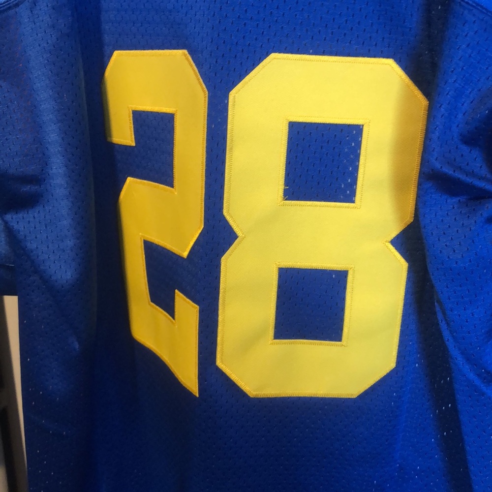Throwback Marshall Faulk St.Louis Rams Mitchell & Ness Jersey size XL - Picture 4 of 5